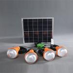 50000 Hours 475lum Solar Power Light System Rechargeable Lamp With Solar Panel