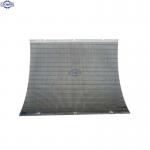 China Factory High Pressure Stainless Steel 304 316L Wedge Wire Screen Sieve Bend Screen for Fish Pond for sale