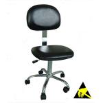 Workshop Adjustable PU Leather ESD Safe Chairs For Laboratories for sale