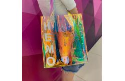 China Souvenir Bags Iridescent Waterproof TPU Fabric supplier