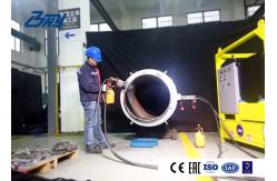 China DN600 Pipe Beveling machine , Pipe Cutter, Hydraulic driven, Star Wheel System supplier