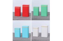 China CMYK Printing Tea Tin Boxes Tinplate Coffee Package supplier