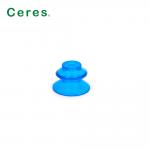 23*16*5 Mm Printing Machine Spare Parts Blue Rubber Sucker Precision Shaped