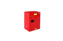 China Single Door Flammable Safety Cabinet Rustproof For Chemical Lab supplier