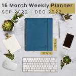 OEM ODM Custom Academic Planner Softcover Night Blue 160 Page Design