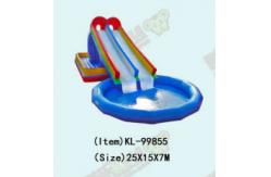 China Aldult  Outdoor Rental Inflatable Large Water Slides With Bouncy supplier