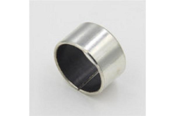 High Strength Polymer Plain Bearings , PTFE Oilless Bush For Building Machinery