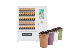 China Elevator Drink Bubble Tea Vending Machine For Shopping Mall supplier