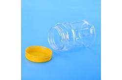 China PET 36g Peanut 380ml Childproof Plastic Screw Cap Jars supplier