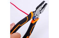 China Burnished 12mm Cable Combination Pliers HRC62 Automotive Hose Pliers supplier
