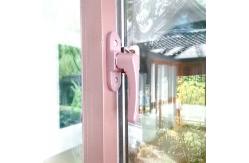 China Crescent Lock Aluminum Slider 6 Ft Sliding Glass Door Customized supplier
