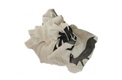 China Lint Free Recycled Printed Cotton Wiping Rags for Marine Cleaning supplier