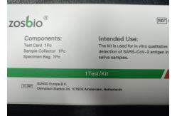 China 2019-NCoV Ag Rapid Saliva Sputum Test Usage Manual Room Temperature supplier