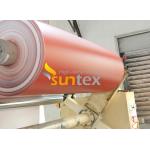 Silicone Rubber Coated Fiberglass Cloth For Fabric Expansion Joint for sale