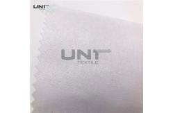 China 100% Polyester Plain Weave Woven Shirt Collar Interlining Fusing Fabric Knit supplier