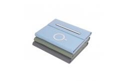 China OEM Rectangle Wireless Charging Power Bank Notebook Customized Logo supplier