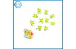 China 85C Low Profile 32VDC Car Blade Fuses Zinc Alloy 20 Amp Auto Fuse supplier