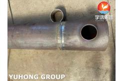 China Welded Carbon Steel A106 GR.B Pipe Spool Steel Pipe Fitting supplier