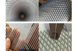 China Small Hole Flat 5mm Expanded Metal Wire Mesh supplier