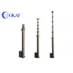 LED Light Telescoping Antenna Pole Mast Floodlight DC12V/30A Manual / Electric Power for sale
