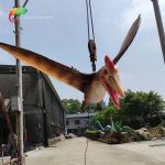 Waterproof Jurassic Animatronic Pterosaur Amusement Park Dinosaurs 1.2 meters for sale