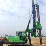 60 KN.M Hydraulic Pile Drilling Machine China Chassis 20m 30 Rmp for sale