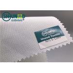 Plain Weave Polyester Woven Interlining Fabric Single Side Brushed For Men Necktie for sale
