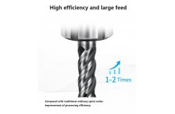 China 4 Flutes Customized Cutter Enhanced Performance With 38° Cutting Edge Angle supplier