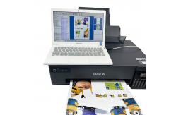 China Customized Laptop Sticker Making Machine Laptop Skin Printer And Cutter With Software supplier