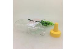 China Airtight 450ml 550ml 580ml Clear Plastic Honey Jar supplier