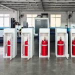 40L HFC-227ea Automatic FM200 Fire Fighting System For Industrial Electrical Room
