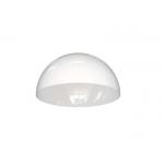 B270 Sapphire Half Ball Lens Excellent Surface Roughness Optical Contact Lenses for sale