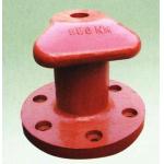 T Type Mild Steel Marine Single Mooring Ship Bollard Epoxy Primer Surface for sale