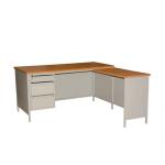 Stainless Steel Simple Metal Executive Desk Office Manager for sale
