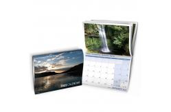 China Officeworks 2024 Desk Calendar Printing Custom Sewing Binding supplier