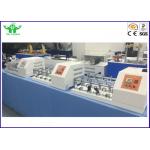 22.5°  Footwear Testing Equipment Leather Bending / Flexural Resistance Tester
