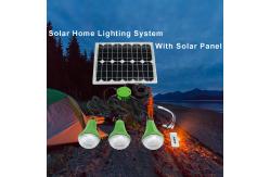 China ODM Dimmable 3pcs*3W LED Solar Emergency Lights 5200mah For Universities supplier
