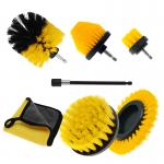 Long Lasting Powerful Drill Scrub Brush Set Customized Color Compatible With Most Power Drills for sale