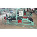 Galvanized Low Carbon Steel 3.0mm Automatic Barbed Wire Making Machine 420r/Min for sale