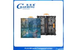 China 3.91mm Outdoor Transparent LED Video Wall Screen IP65 Waterproof supplier