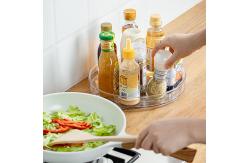 China Rotating Vertical Modern Kitchen Plastic Lazy Susan Storage Holders Spice Rack supplier