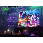 High Resolution P6 Stage Led Panels Module 384*192mm / SMD Curtian LED Display for sale