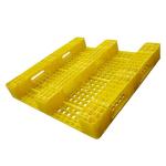 3 Runners Reusable Plastic Pallets 1100 X 1100 For Industrial Warehouse for sale