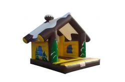 China Inflatable Bouncer / Inflatable Bouncy House 0.55mm PVC tarpaulin bouncer 4x4m supplier