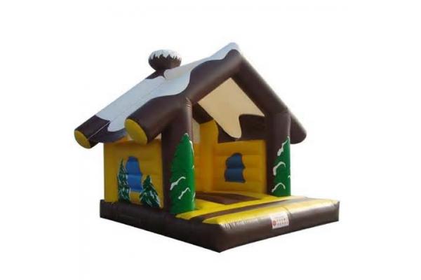 Inflatable Bouncer / Inflatable Bouncy House 0.55mm PVC tarpaulin bouncer 4x4m