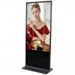 Floor Stand 43 Inch Lcd Touch Screen Totem Digital Signage Kiosk Advertising Display for sale