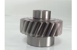 China Forging Steel Pinion Helical Gear Grinding Shaft With Involute Splines supplier