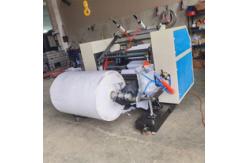 China Thermal Paper Slitter Rewinder Machine ATM POS Fax Cash Register Paper Roll Slitter supplier