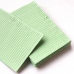 Dental bib Wood Pulp Paper With PE Film Water Non Woven Fabric Waterproof Single Use for sale