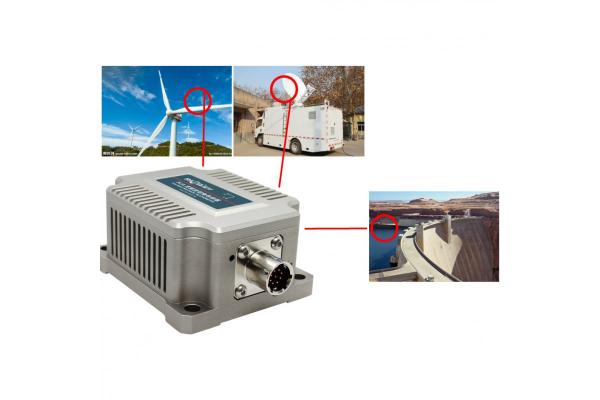 High Resolution Temperature Compensated Tilt Angle Sensor Inclinometer Low Noise